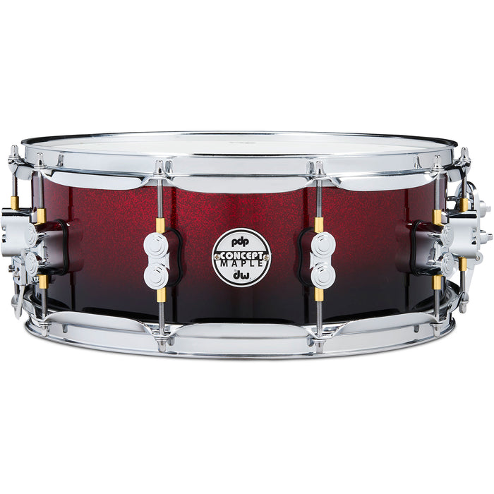 PDP Red To Black Sprkl Fade - Chr Hardware 5.5X14
