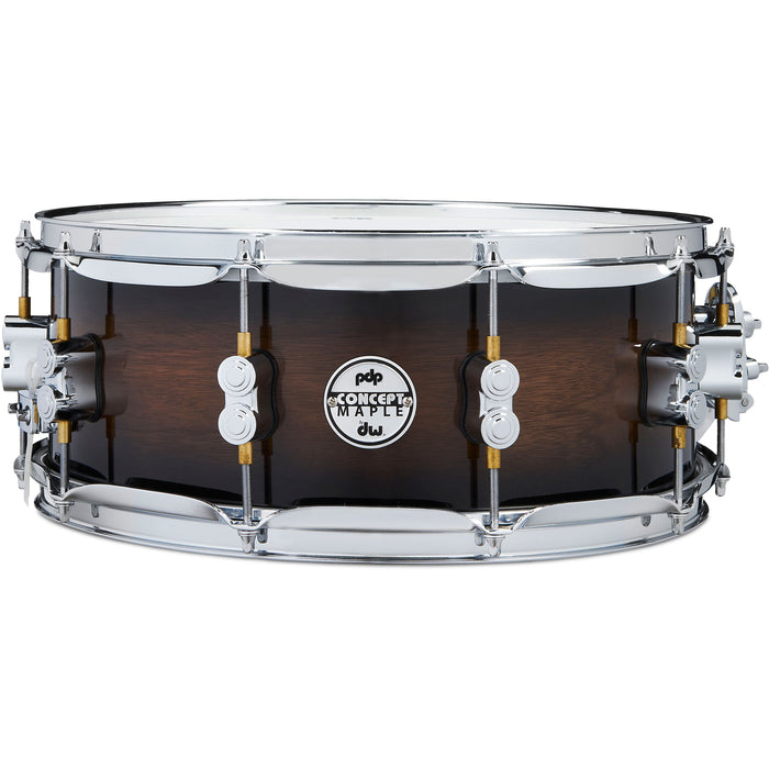 PDP Concept Ex Snare Wal-Charcoal Brst 5.5X14