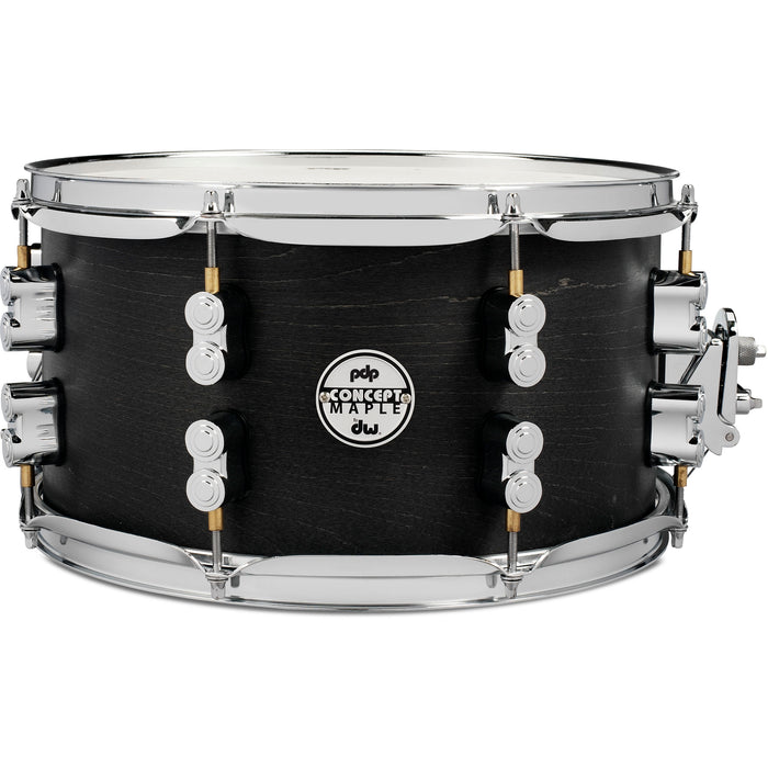 PDP 7" x 13" Concept Maple Snare Drum - Black Wax