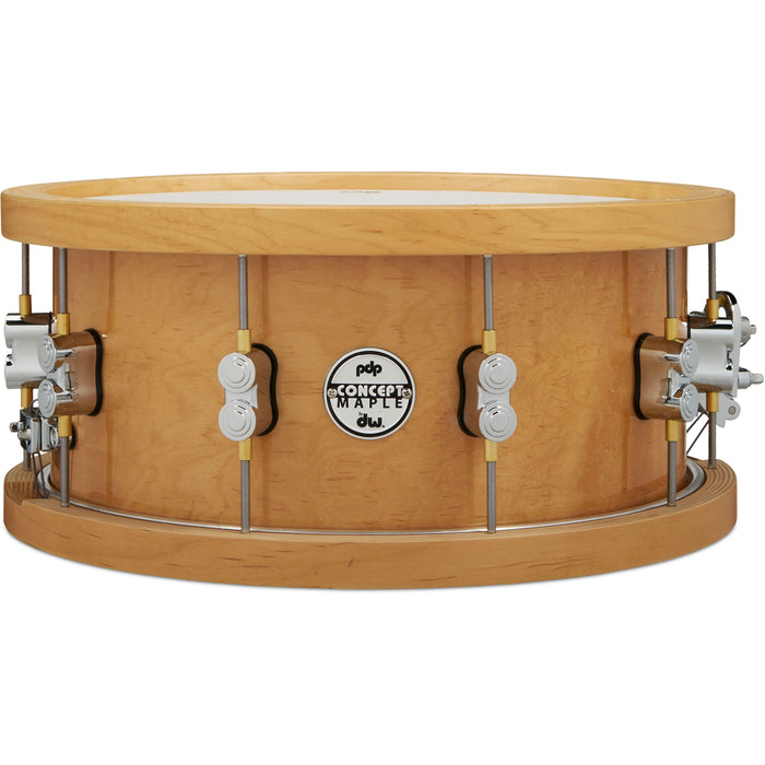 PDP Concept Wood Hoop 6.5" x 14" Maple Snare Drum