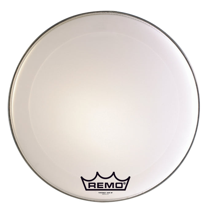 Remo POWERMAX 2 Bass Drum Head - Crimplock - Ultra White 16 inch