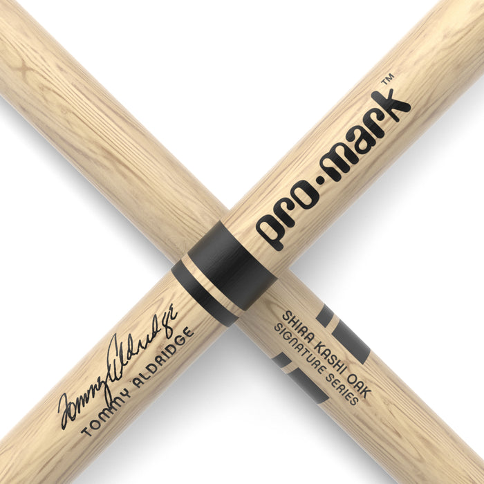 ProMark Tommy Aldridge Shira Kashi Oak Drumstick, Wood Tip