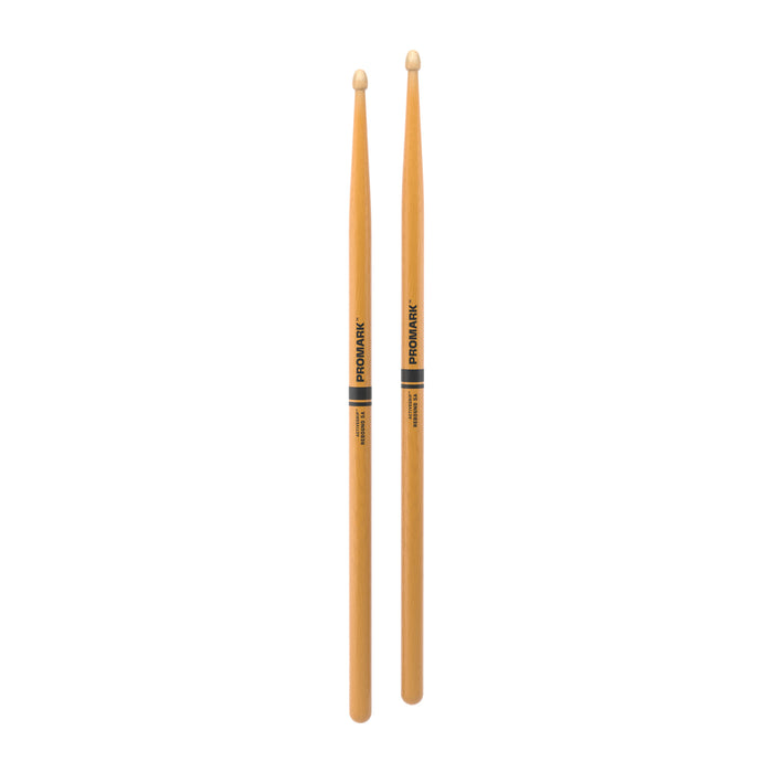 ProMark Rebound 5A ActiveGrip Clear Hickory Drumstick, Acorn Wood Tip