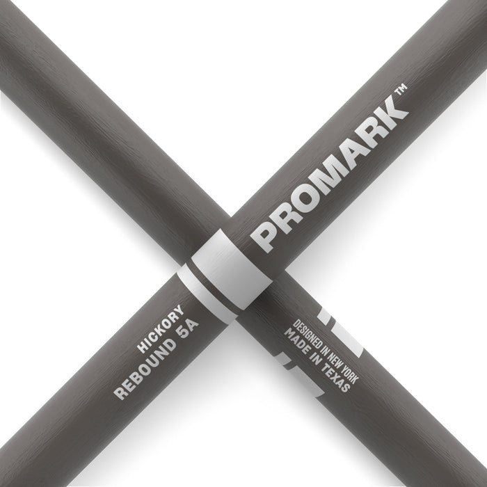 ProMark Rebound 5A Painted Gray Hickory Drumstick, Acorn Wood Tip
