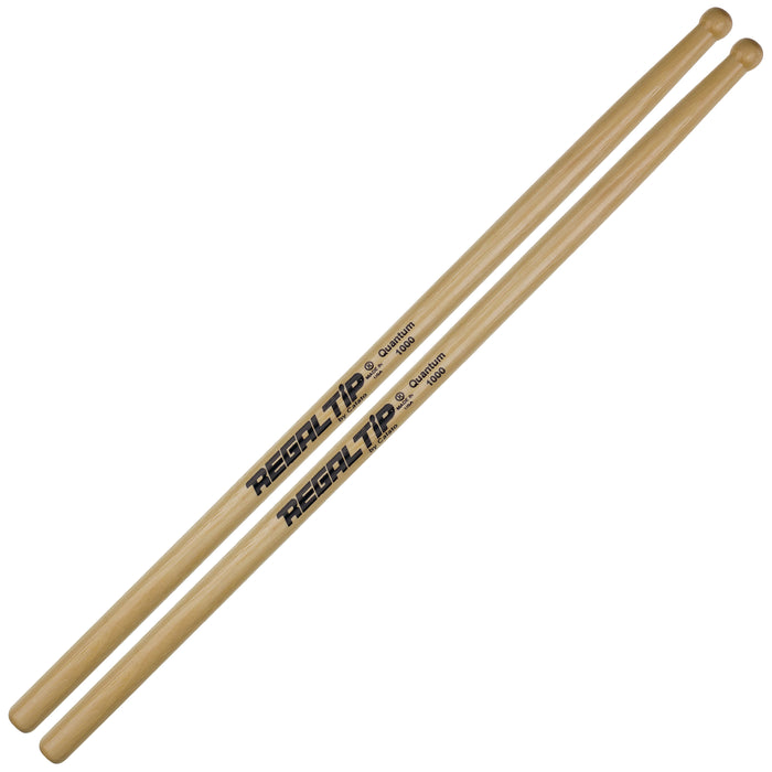 Regal Tip QUANTUM 1000 Classic Hickory Drum Sticks - Wood Tip