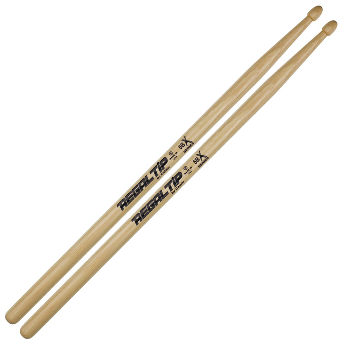 Regal Tip 5BX X-Series Drum Sticks - Wood Tip
