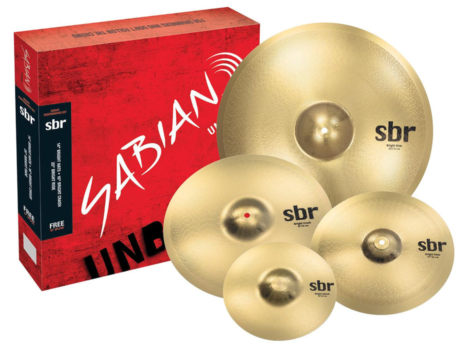 SABIAN SBR Bright Performance Pack - SBR5003BR2