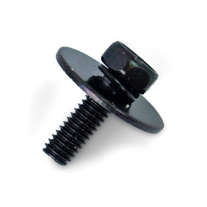 M4 x 13mm Black Screw with Washer