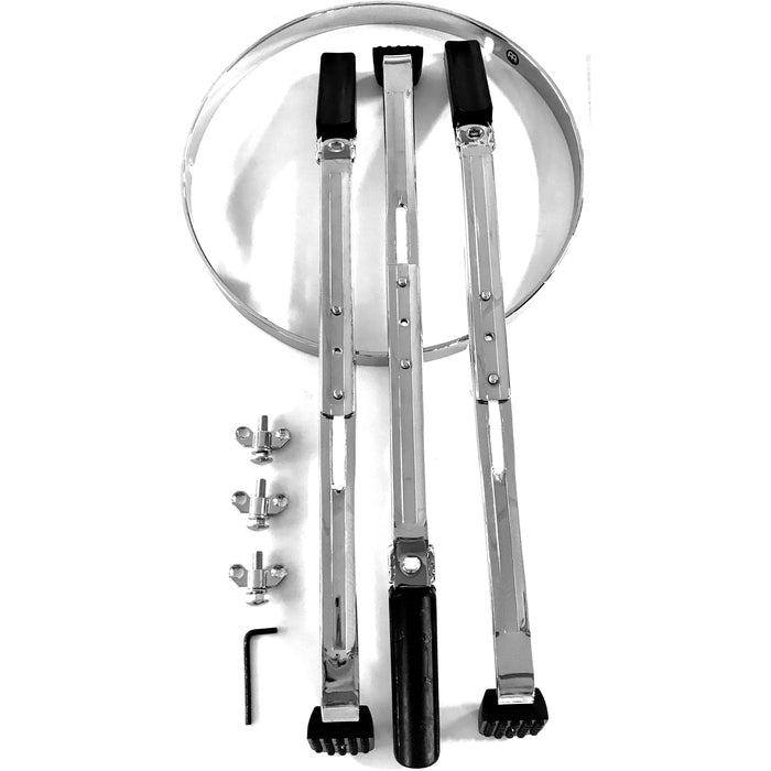 Meinl 11 3/4" stand for MEC congas, chrome
