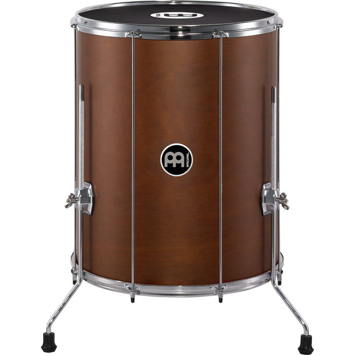 Meinl Stand Alone Wood Surdo 18" x 22" with legs African Brown