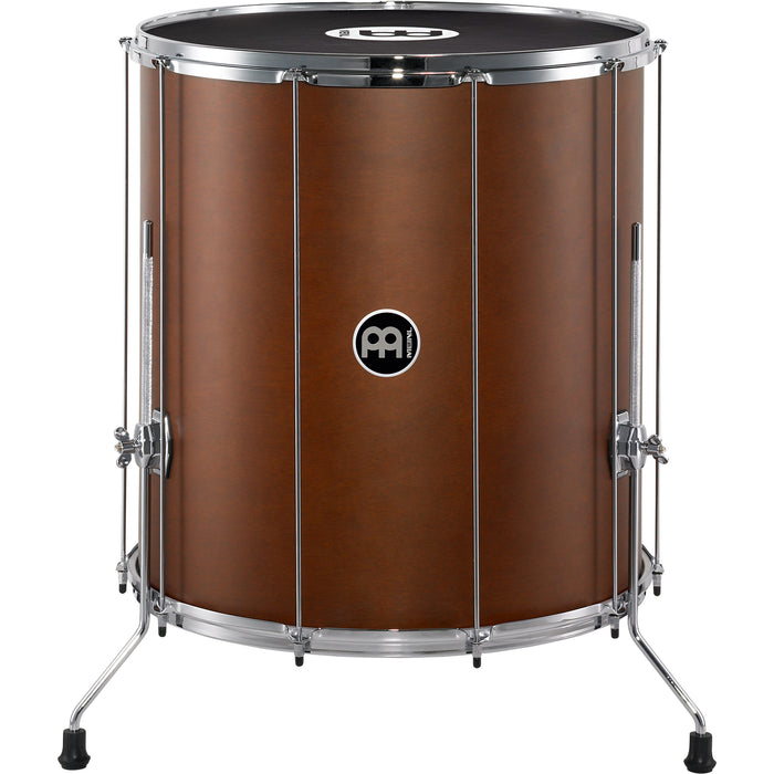 Meinl Stand Alone Wood Surdo 22" x 24" with legs African Brown