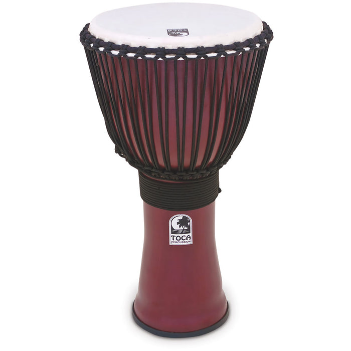 Toca 14" Freestyle II Djembe with Bag, Deep Red