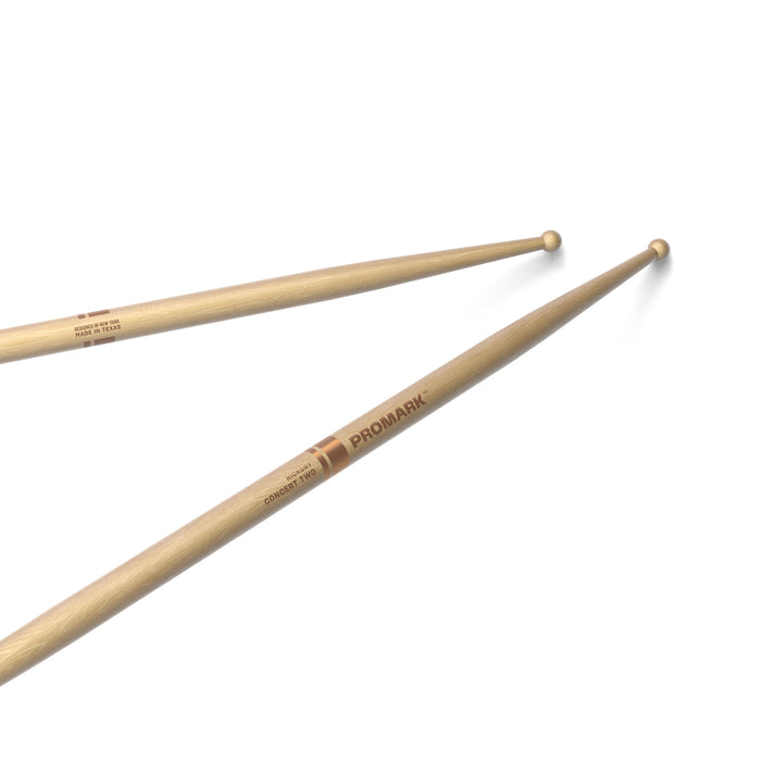 ProMark Concert Two Hickory Drumstick, Wood Tip