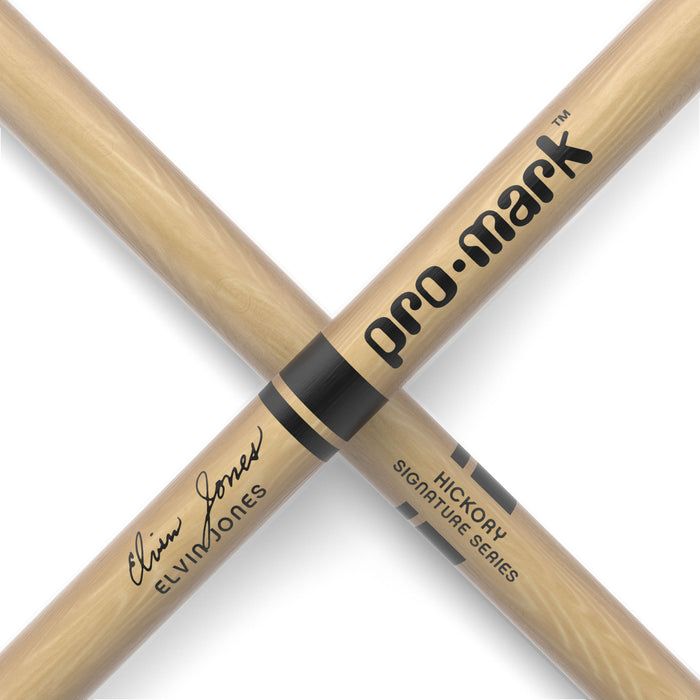 ProMark Elvin Jones JZ Hickory Drumstick, Wood Tip