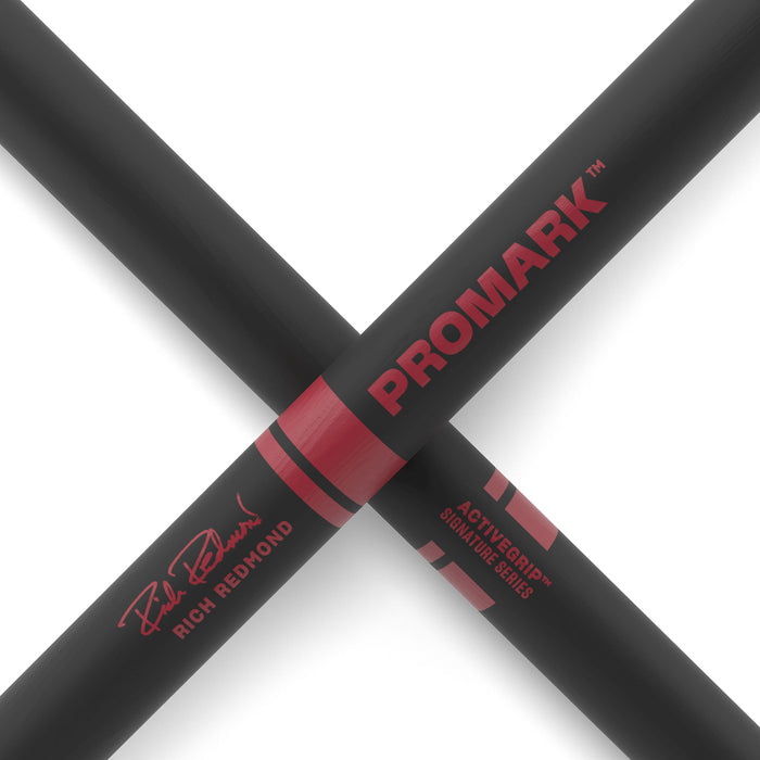 ProMark Rich Redmond ActiveGrip Hickory Drumstick, Wood Tip