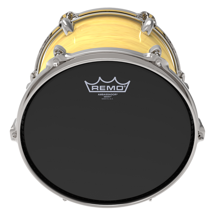 Remo AMBASSADOR Drum Head - EBONY 16 inch