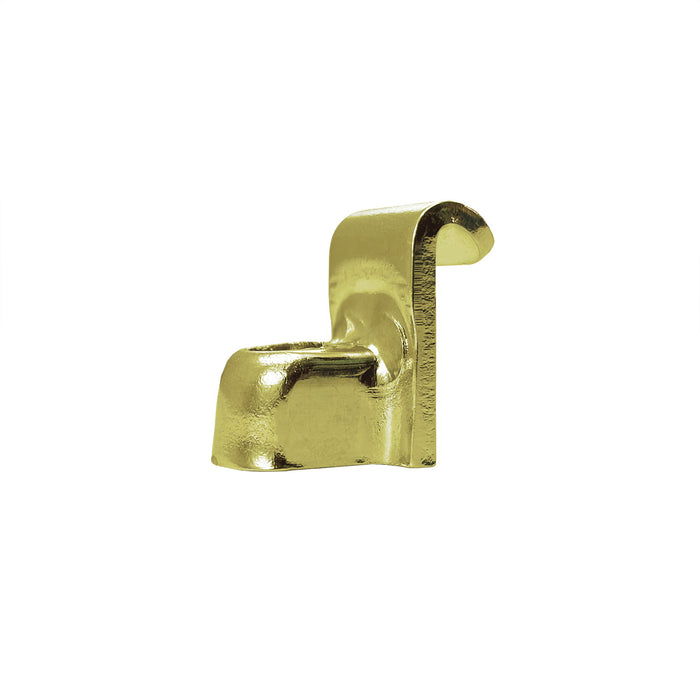 Collar Hook for Single Flanged Hoop - Brass