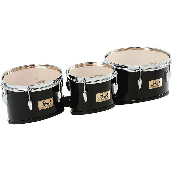 Pearl Competitor Series 8-10-12" Trio - Midnight Black