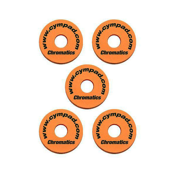 Cympad Chromatics Cymbal Washers 40/15mm Orange - 5pk