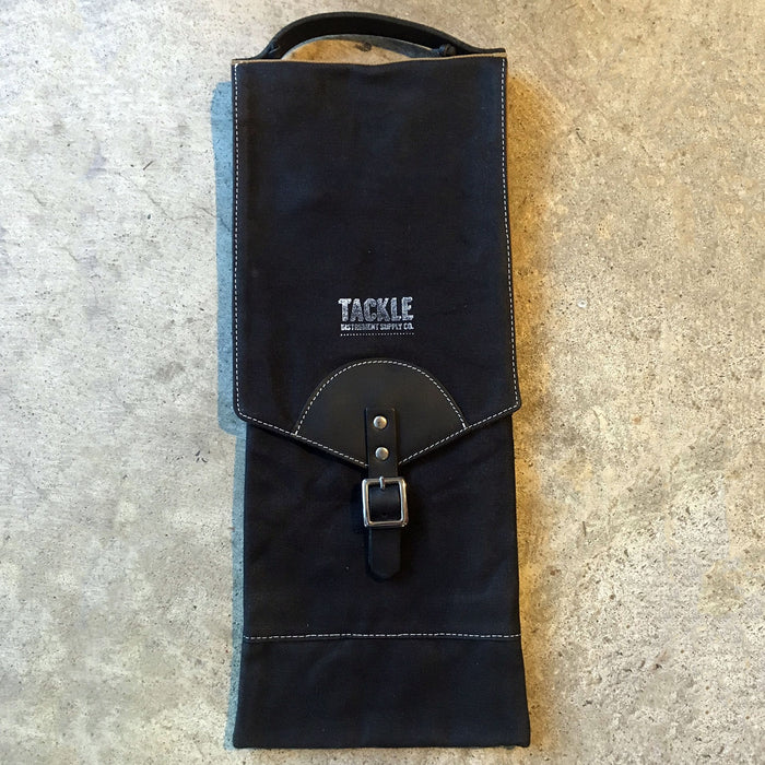 Tackle Waxed Canvas Compact Stick Case - Black