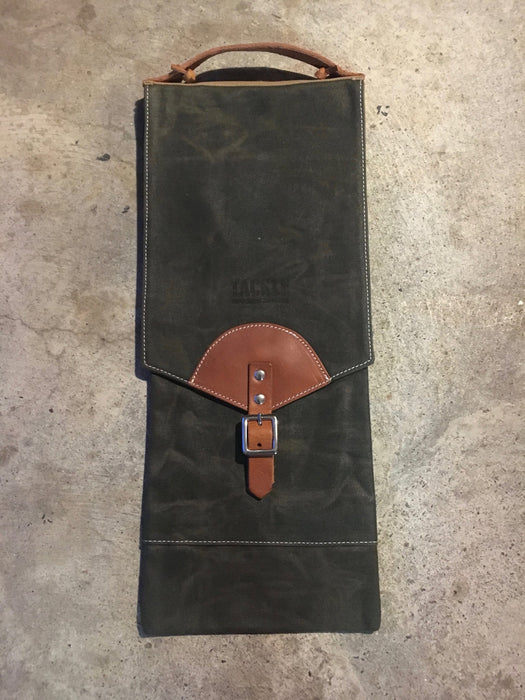 Tackle Waxed Canvas Compact Stick Case - Forest Green