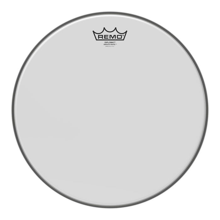 Remo DIPLOMAT Drum Head - SMOOTH WHITE 14 inch