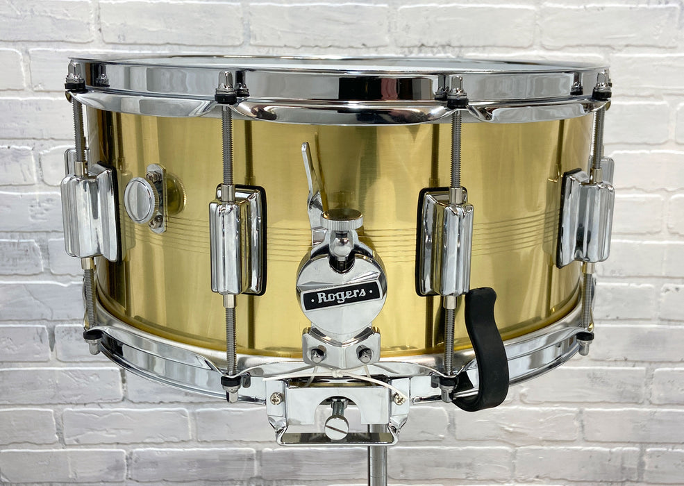 Rogers  6.5" x 14" B7 Brass Dyna-sonic Snare Drum