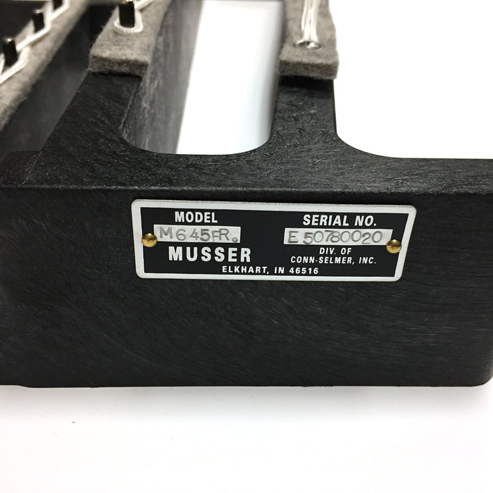 Musser M645 Replacement Frame Felt & Pins