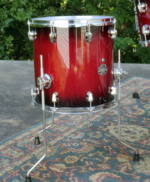 Ludwig Element Birch 5pc Shell Pack - Deep Redburst