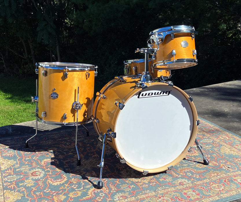 Ludwig Element Birch 4pc Shell Pack - Natural