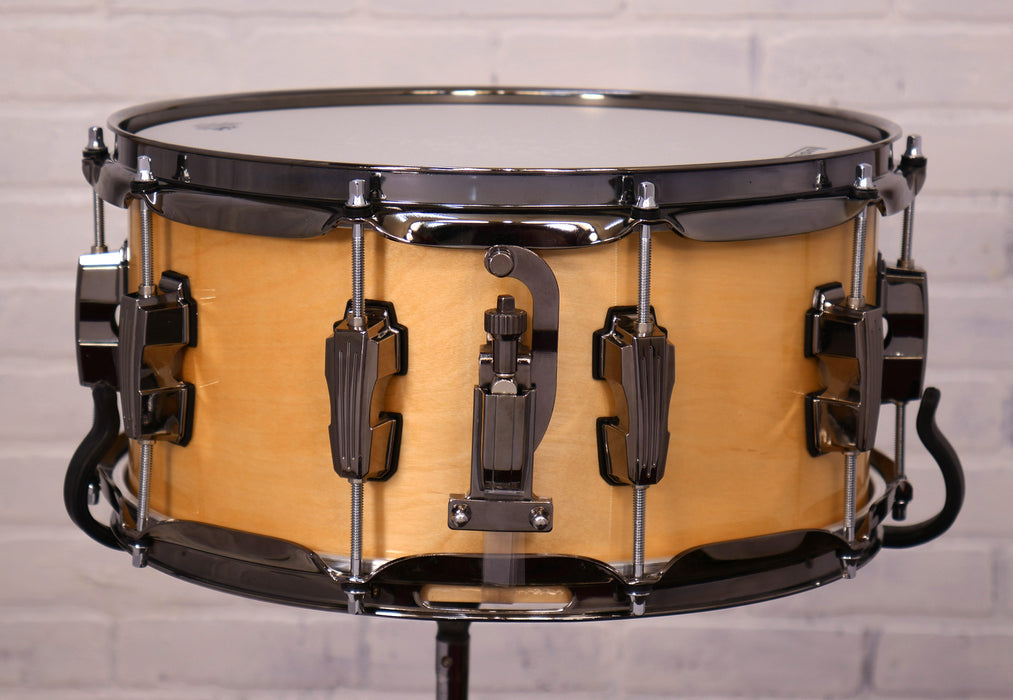 Ludwig Epic 6.5" x 13" Snare Drum - Gloss Natural w/ Black Hardware