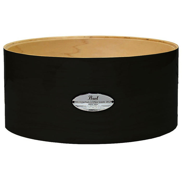 Pearl Free Floating Snare Replacement Shell 8" 6ply Maple #122 Black Mist