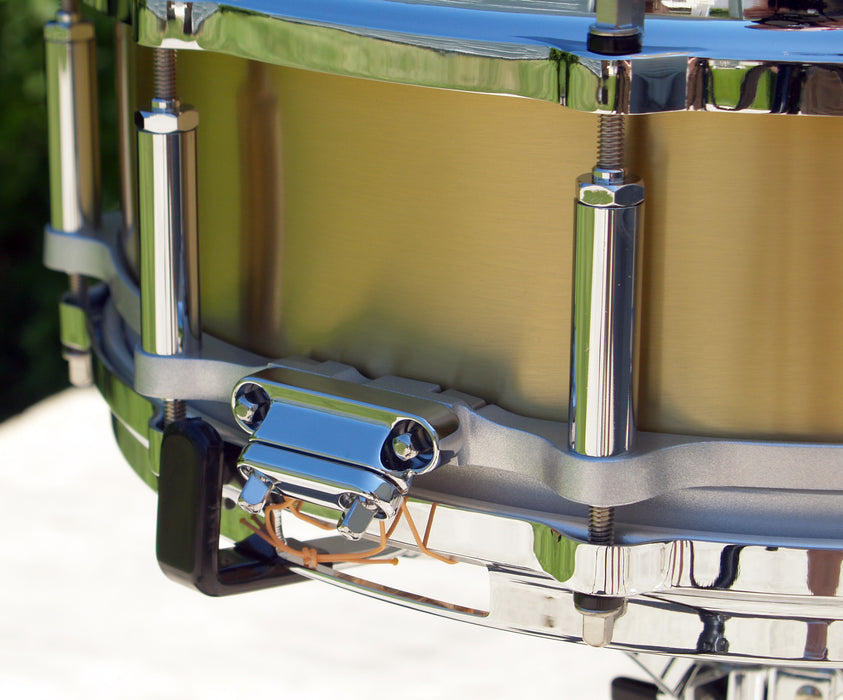Pearl 14x5 Brass Free Floating Snare Drum 