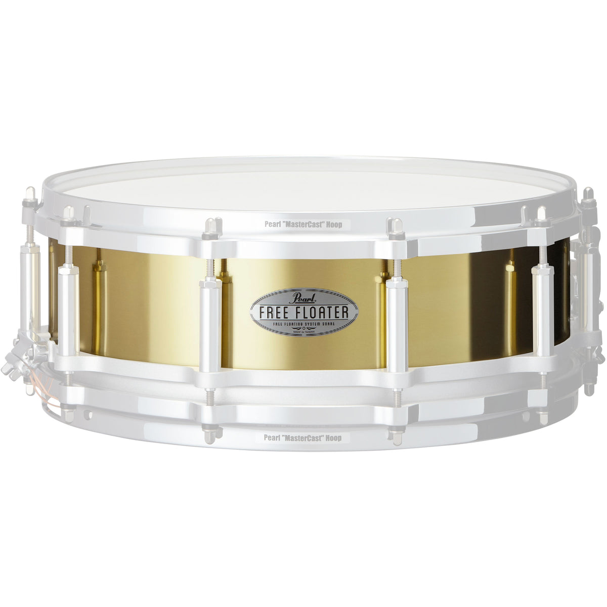 Pearl 14 x 5 Brass Shell for Free Floating Snare — Drums on SALE