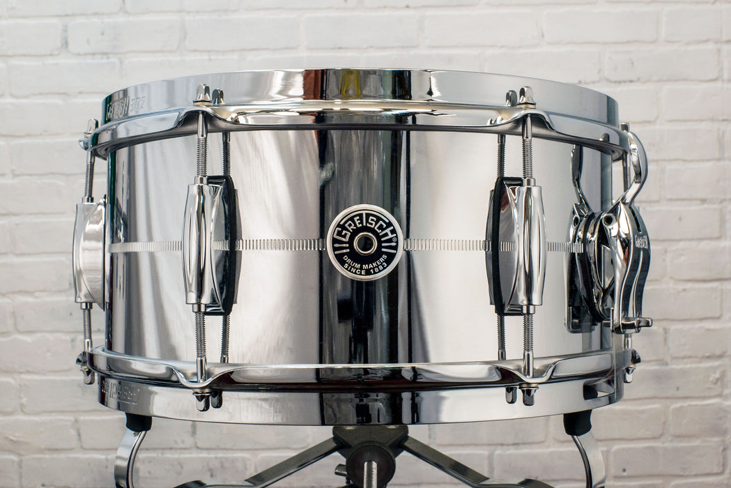 Gretsch Brooklyn 6" x 12" Chrome Over Steel Snare Drum