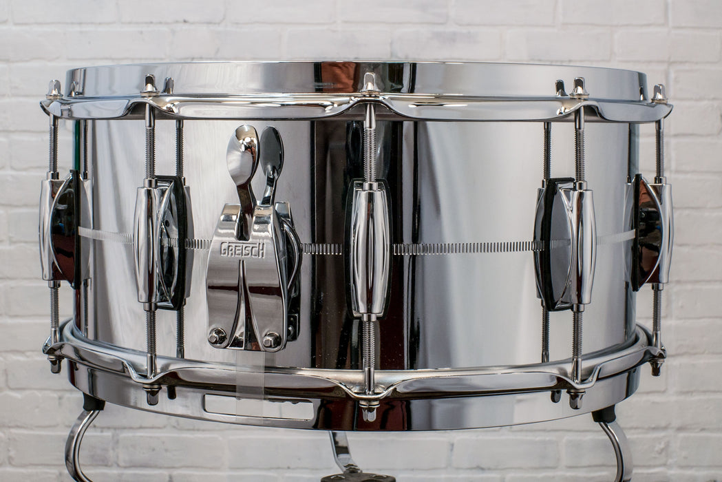 Gretsch Brooklyn 6.5" x 14" Chrome Over Steel Snare Drum