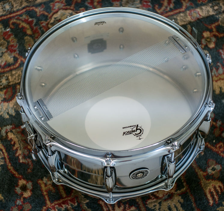Gretsch Brooklyn 6.5" x 14" Chrome Over Steel Snare Drum