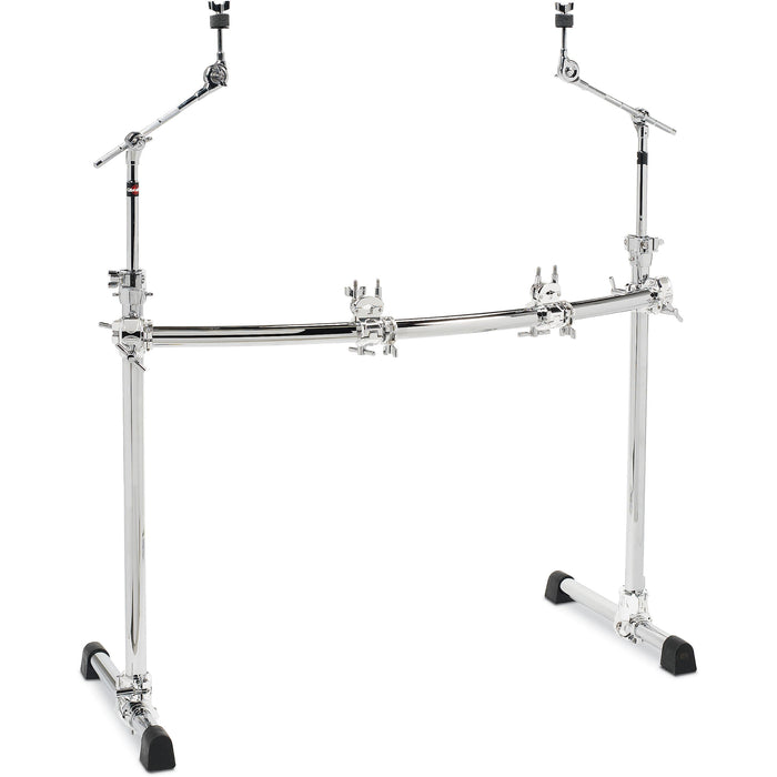 Gibraltar GCS302C Chrome Series Curved Front Rack w/ Boom Arms