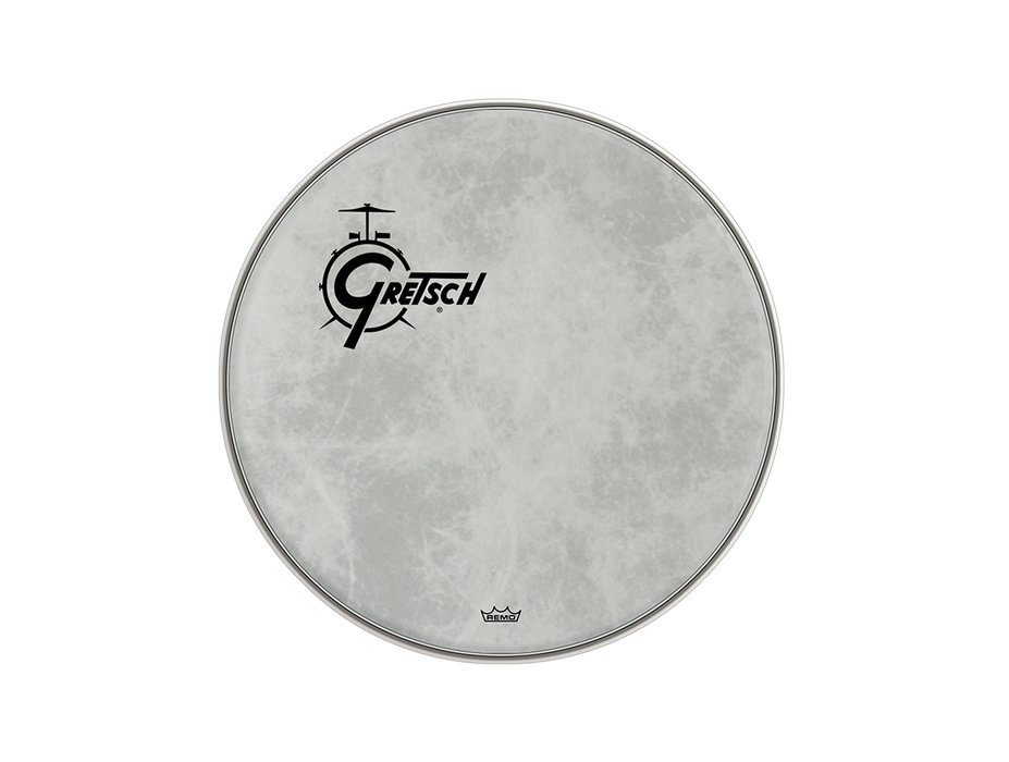 Gretsch 22" Fiberskyn Bass Drum Head w/ Offset Logo