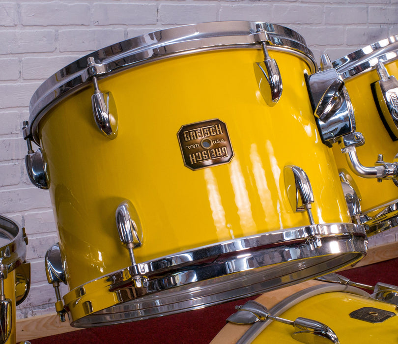 Gretsch USA Custom 1990 4pc Shell Pack in Nitron Yellow