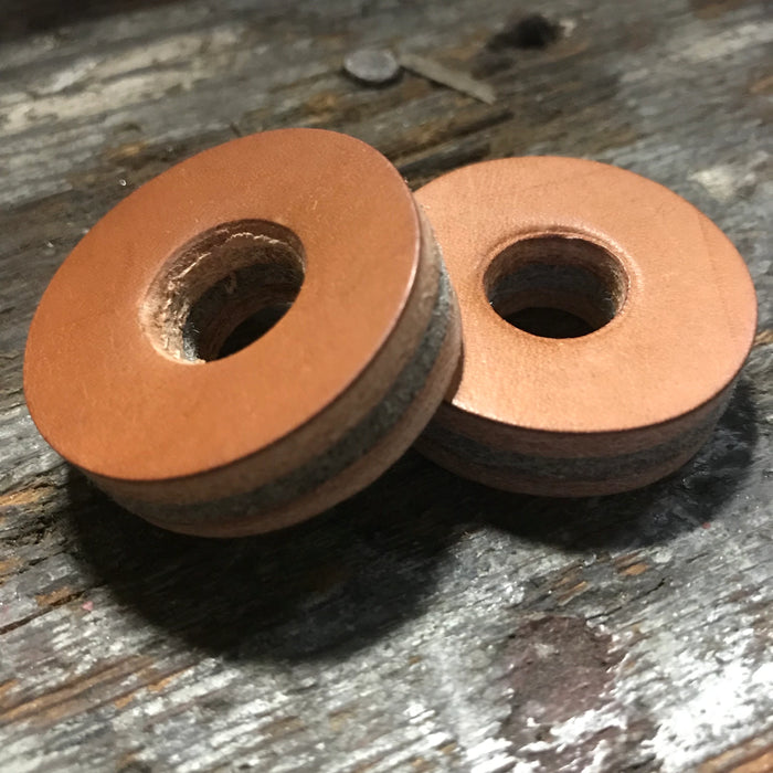 Tackle Leather and Wool Cymbal Washers