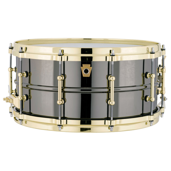 Ludwig 6.5" x 14" Black Beauty "Brass on Brass" Snare Drum