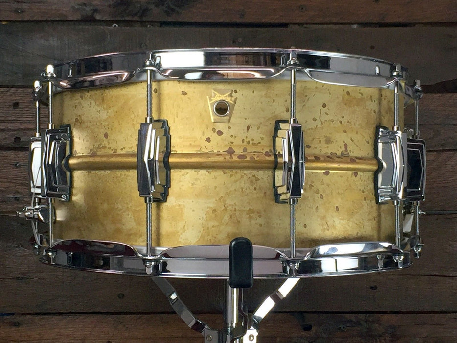Ludwig 6.5" x 14" Raw Brass Snare Drum