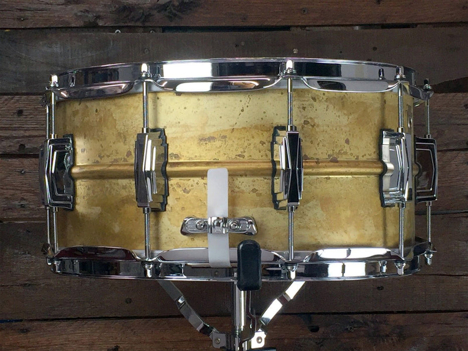 Ludwig 6.5" x 14" Raw Brass Snare Drum