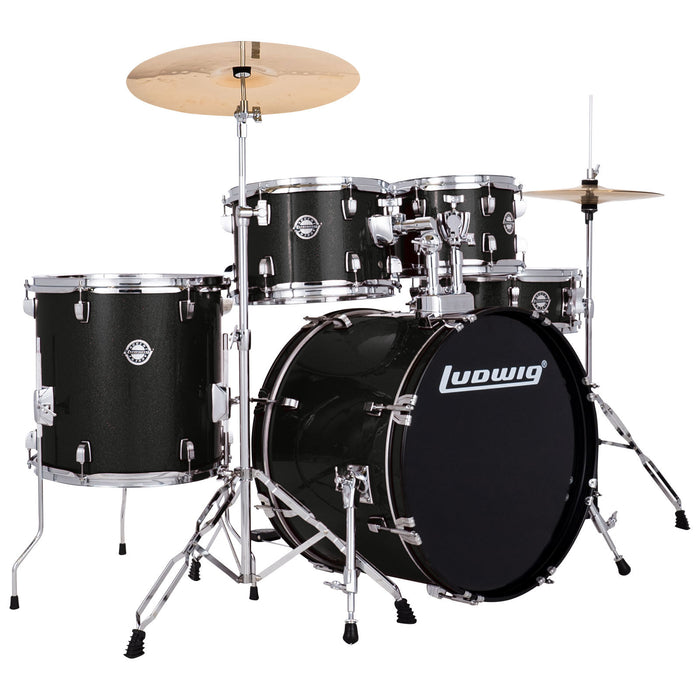 Ludwig Accent 20" Fuse Complete Drum Set w/ Cymbals