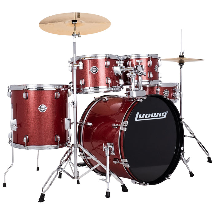 Ludwig Accent 20" Fuse Complete Drum Set w/ Cymbals