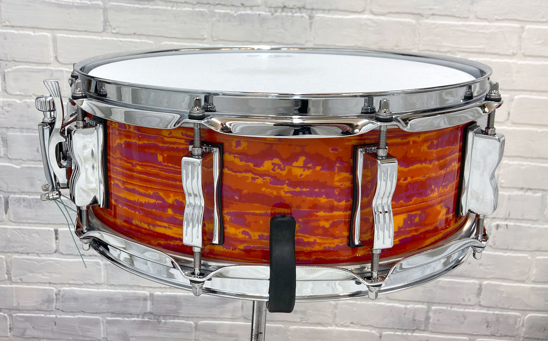 Ludwig 5" x 14" Legacy Mahogany Snare Drum - Mod Orange