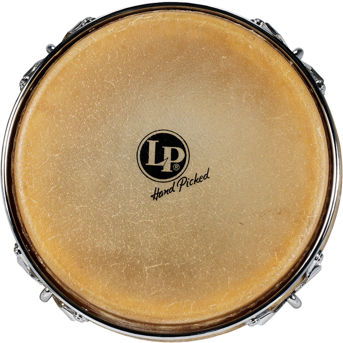 LP Gen III Wood Bongos Chrome Traditional Rims - LP201A-3 — Drums