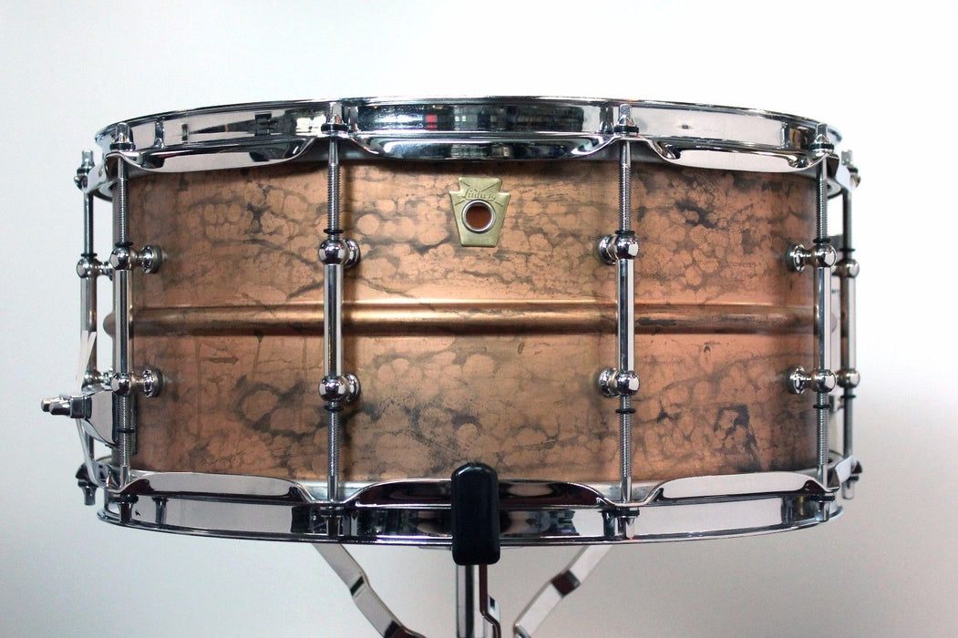 Ludwig Copper Phonic 6.5" x 14" Snare Drum w/ Tube Lugs