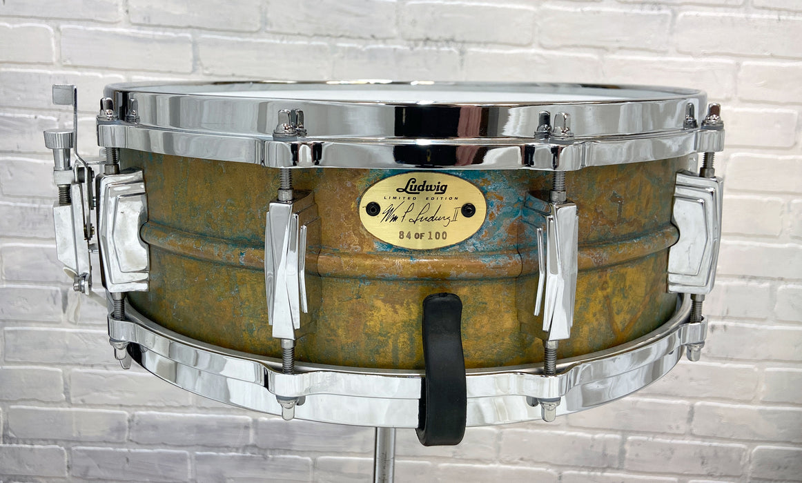 Ludwig 2000 Millennium 5" x 14" Brass Snare Drum w/ Case